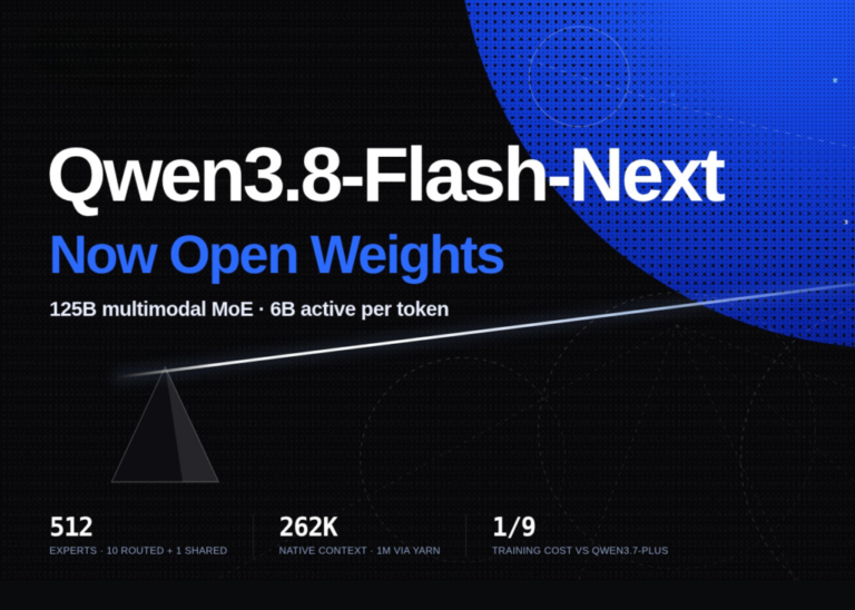 Alibaba’dan Qwen3.8-Flash-Next: 125B Parametreli Yeni Nesil Çok Modelli MoE Modeli