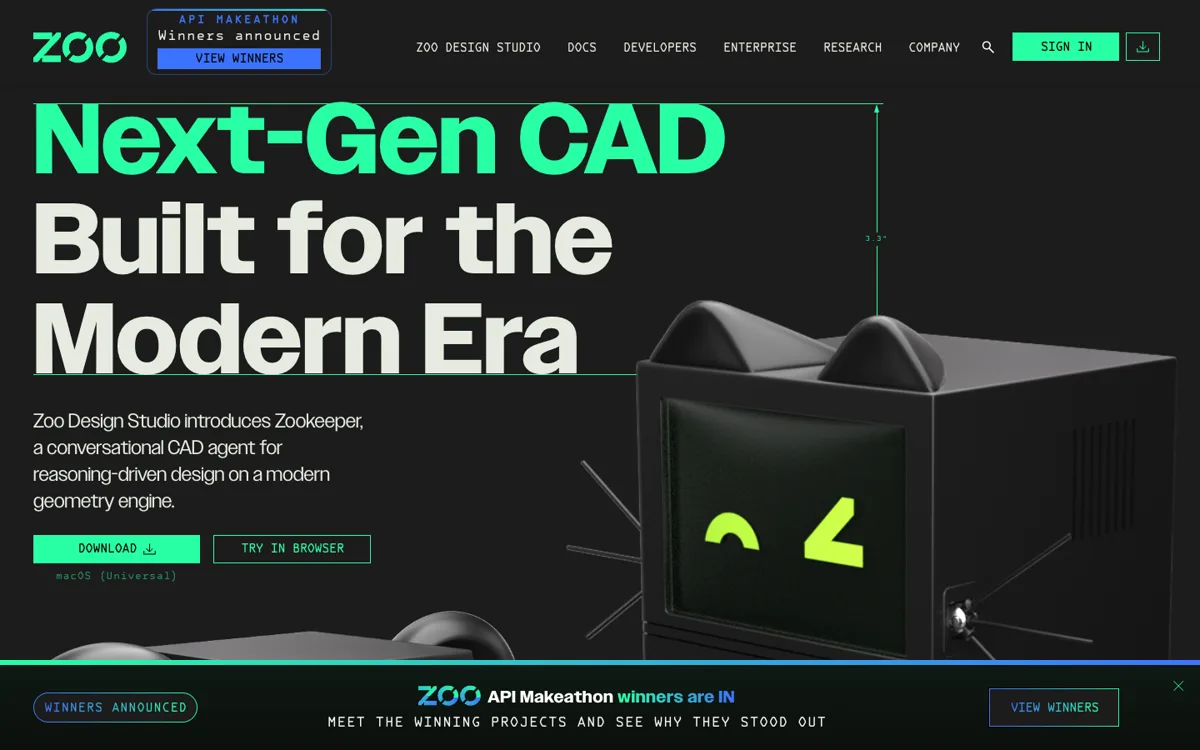 Zoo yeni nesil CAD ve Zookeeper ajanı
